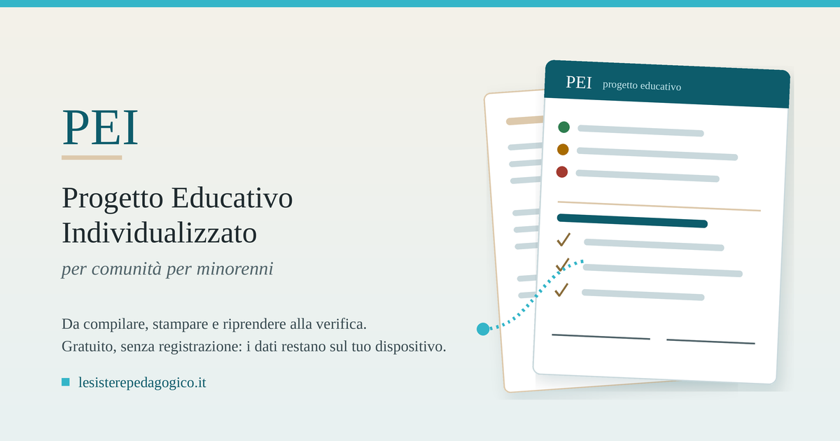 Pei Comunità minori
